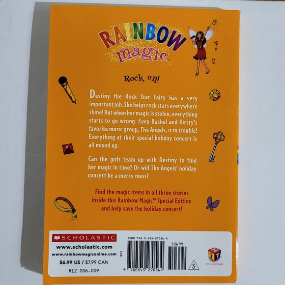 Rainbow Magic Special Edition Destiny the Rock Star Fairy - Picture 4 of 4